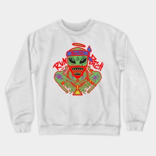 Gangsta alien Crewneck Sweatshirt